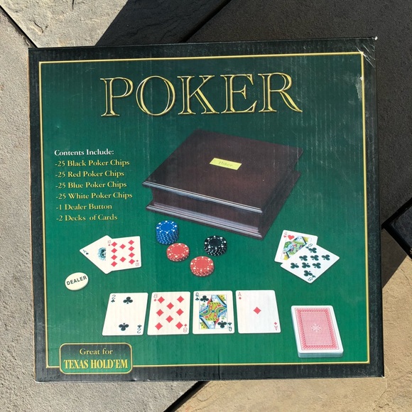 Poker Set, new in box